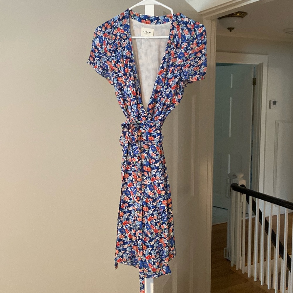 Sezane Wrap Dress